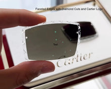 Load image into Gallery viewer, Faceted Edges for Rimless Glasses