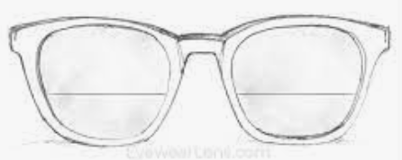 Executive Bifocals, CR39 Plastic
